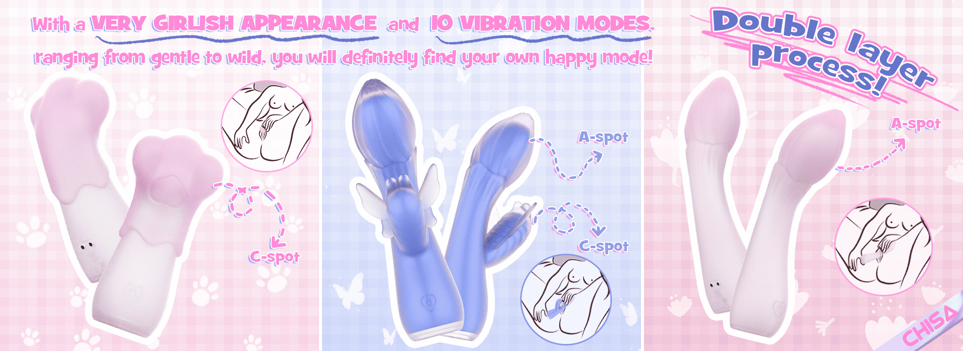 G-SPOT vibratoriai