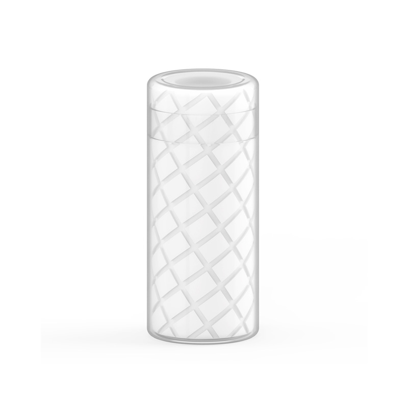 Cilindrinis masturbatorius - skaidrus (vidutinis)