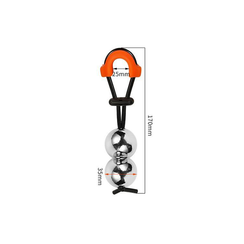 Metalinis penio nešiklis-dvigubas rutuliukas (φ35 mm)