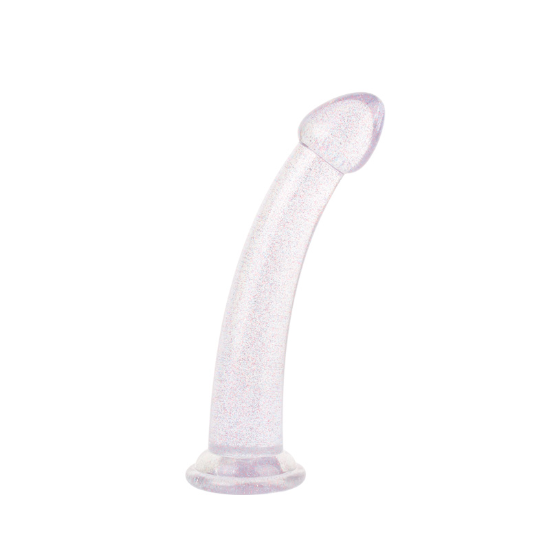 Itin skaidrus Glitter Dildo Nr.4